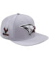 ფოტო #1 პროდუქტის Men's Gray North Carolina Central Eagles Evergreen Mascot Snapback Hat