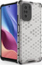 Фото #5 товара Hurtel Honeycomb etui pancerny pokrowiec z żelową ramką Xiaomi Redmi K40 Pro+ / K40 Pro / K40 / Poco F3 czerwony