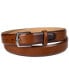 ფოტო #1 პროდუქტის Men's Lewis Burnished Leather Dress Belt