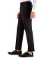 Фото #3 товара Men's Slim-Fit Burgundy Solid Suit Pants, Created for Macy's