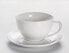 Tasse und Untertasse White Basic Round