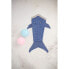 Одеяло Crochetts Одеяло Синий Акула 70 x 140 x 2 cm