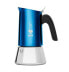 Bialetti Venus - Moka pot - 0.24 L - Blue - Stainless steel - Stainless steel - 6 cups - Thermoplastic