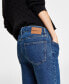 Фото #6 товара Women's High-Rise Straight-Leg Jeans