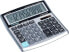Фото #2 товара Kalkulator Donau Kalkulator biurowy DONAU TECH, 10-cyfr. wyświetlacz, wym. 136x134x28 mm, srebrny