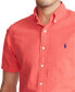 Фото #6 товара Men's Short-Sleeve Oxford Shirt
