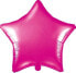 Фото #1 товара Party Deco Balon foliowy Gwiazdka, ciemny różowy, 48cm uniwersalny