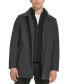 Men's Stand-Collar Zip-Bib Button Car Coat