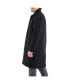 ფოტო #6 პროდუქტის Men's Zach Knee Length Jacket Top Coat Trench Wool Blend Overcoat