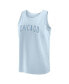 Men's Light Blue Chicago Cubs Elements Tank Top