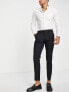 Jack & Jones Premium super slim fit stretch wool mix suit trousers in black