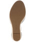ფოტო #5 პროდუქტის Women's Mika Embellished Espadrille Wedge Sandals