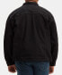 ფოტო #2 პროდუქტის Men's Big & Tall Stretch Denim Trucker Jacket