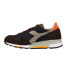 Фото #3 товара Diadora Trident 90 Ripstop Lace Up Mens Blue, Brown Sneakers Casual Shoes 17827