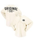 Фото #1 товара Women's Cream Montreal Canadiens Original Six Lace-Up Spirit Jersey Long Sleeve T-shirt