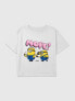 Фото #1 товара Kids Minions Nope Graphic Boxy Crop Tee