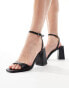 RAID Wink 2 block heeled sandals in black