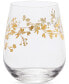 Gilded Stemless Wine Glass, Set of 2, Created for Macy's