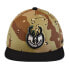 Фото #2 товара Czapka Mitchell & Ness NBA Choco Camo Snapback Milwaukee Bucks