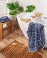 Shibori 30" x 60" Cotton Bath Towel