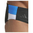 ADIDAS Colorblock swimming brief Black / Bright Royal / White, S - фото #6