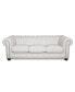 Фото #2 товара Alexandon Leather Chesterfield Tufted Sofa with Roll Arm