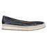 VANELi Quartz Slip On Womens Blue Flats Casual 305946