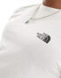 Фото #3 товара The North Face Simple Dome logo t-shirt in white