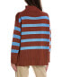 Фото #2 товара Lafayette 148 New York Striped Silk-Blend Sweater Women's