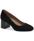 ფოტო #1 პროდუქტის Women's Betsyy Memory Foam Block Heel Pumps, Created for Macy's