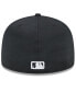 Фото #3 товара Men's Black New York Mets 2024 Clubhouse 59FIFTY Fitted Hat