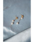 Leighton - faux pearl pendant earrings