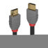 Фото #3 товара Lindy 10m Standard HDMI Cablel - Anthra Line - 10 m - HDMI Type A (Standard) - HDMI Type A (Standard) - 3D - 10.2 Gbit/s - Black - Grey