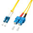 Lindy Fibre Optic Cable LC/SC 15m - 15 m - OS2 - LC - SC