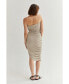 ფოტო #3 პროდუქტის Women's Nikita Ruched Bodycon Dress