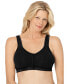 ფოტო #1 პროდუქტის Plus Size Wireless Front-Close Lounge Bra