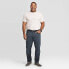 Фото #2 товара Men's Big & Tall Slim Fit Jeans - Goodfellow & Co Galaxy Blue 32x36