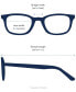 ფოტო #4 პროდუქტის PO3143V Men's Rectangle Eyeglasses