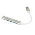 Фото #1 товара USB-разветвитель Ibox IUH3FAS USB x 4 Белый