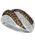 Chocolatier® Diamond Swirl Ring (1-1/8 ct. t.w.) in 14k White Gold
