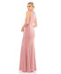 ფოტო #2 პროდუქტის Women's Ieena Embellished Neck Trumpet Gown