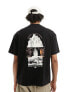 Фото #1 товара Dickies pearisburg back print t-shirt in black