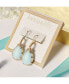 ფოტო #2 პროდუქტის Gold-Tone Imitation Pearl Drop Earrings