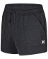 ფოტო #1 პროდუქტის Big Girls French Terry Elastic Waistband Shorts