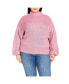 Фото #1 товара Plus Size Angel Sweater