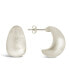 ფოტო #1 პროდუქტის Chunky Huggie Stud Hoop Earrings