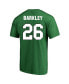 Фото #3 товара Men's Saquon Barkley Kelly Green Philadelphia Eagles Big Tall Name Number T-Shirt