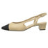 Фото #3 товара VANELi Aliz Slingback Pumps Womens Beige Dress Casual ALIZ306991