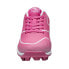 Фото #2 товара Athletic Works Baseball Cleats Shoes Youth Girls Kids 1 Pink Lace-Up Lightweight