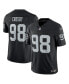 Фото #1 товара Men's Maxx Crosby Black Las Vegas Raiders Vapor F.U.S.E. Limited Jersey